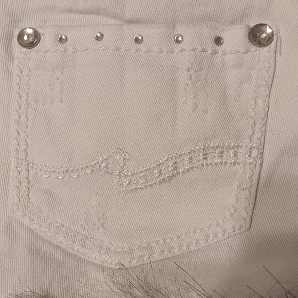 Custom Y2K Almost Famous fur shorts - Picture 2 of 7